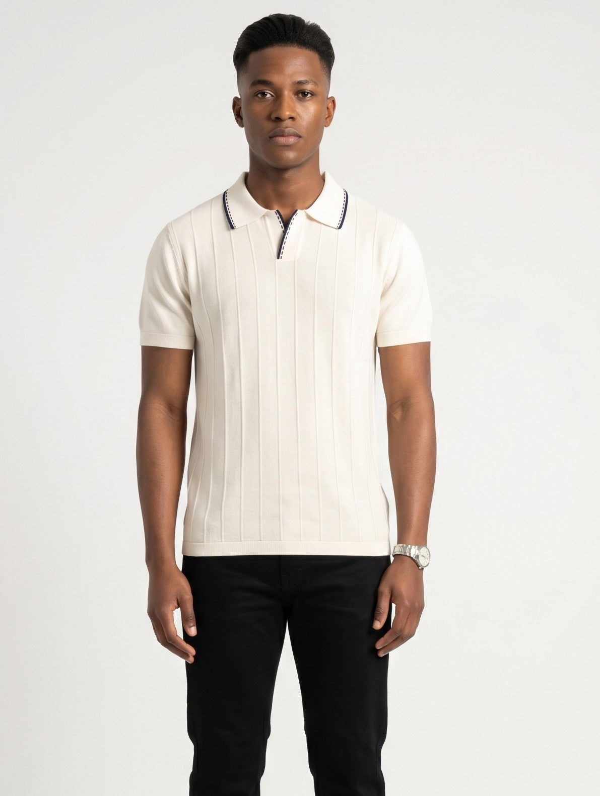 Signature Tipped Polo