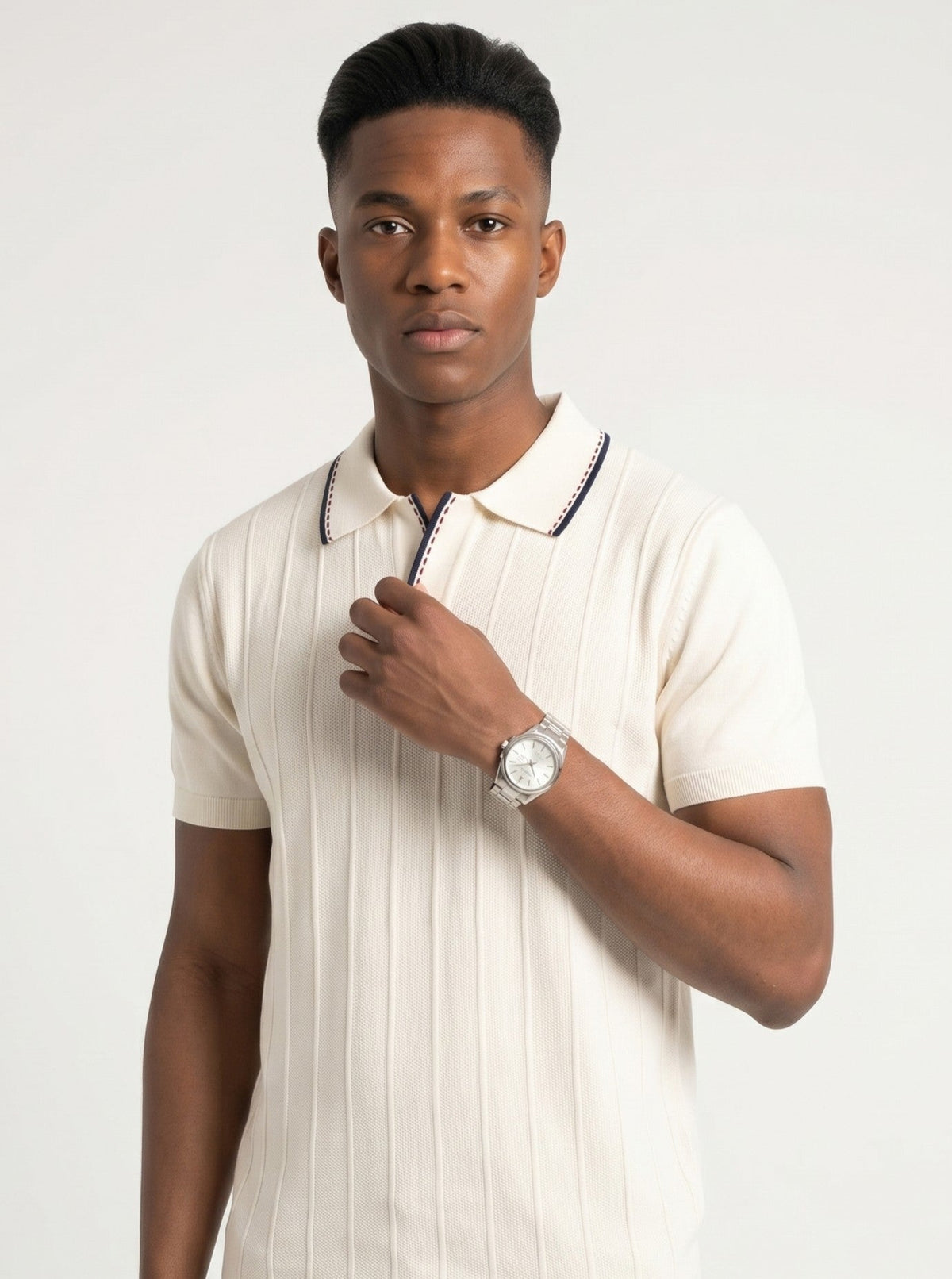 Signature Tipped Polo