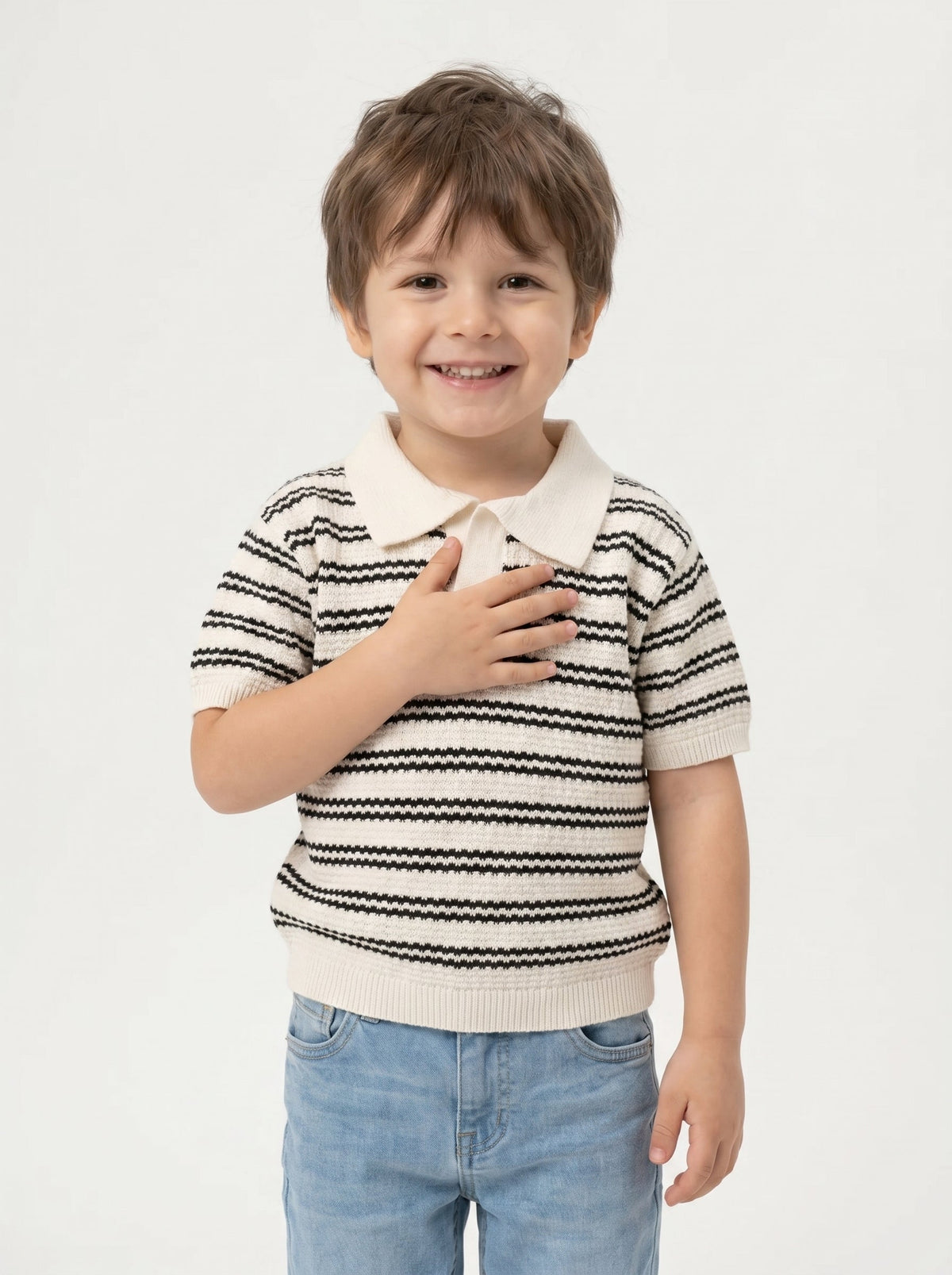 Ripple Stripe Polo